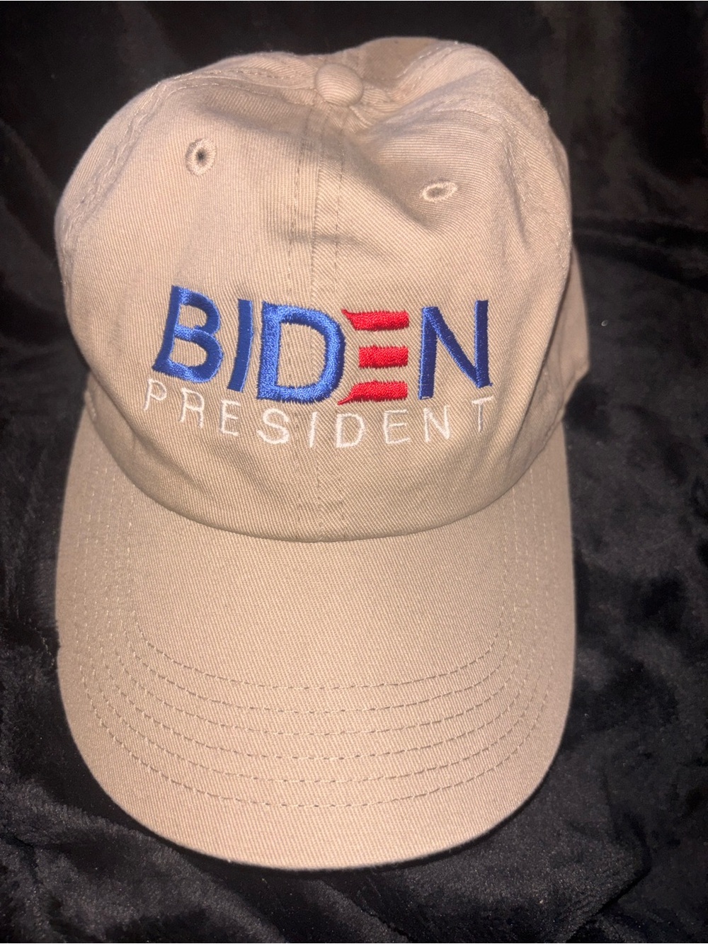 Joe Biden President Embroidered Campaign Hat Khaki Adjustable Newhattan